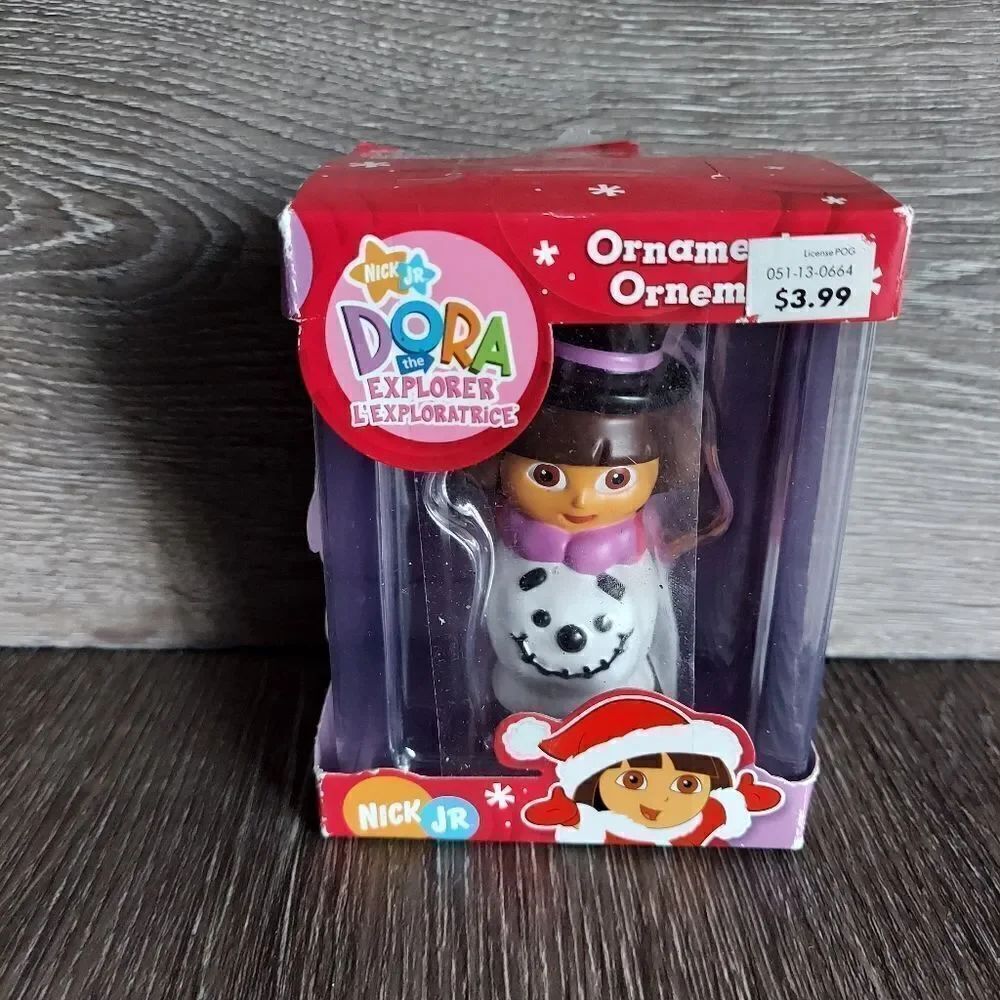 Nick Jr. Dora the Explorer Christmas Ornament (2004) NEW
